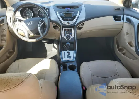 2012 Hyundai Elantra Gls z USA, uszkodzony, nr VIN KMHDH4AE5CU208170